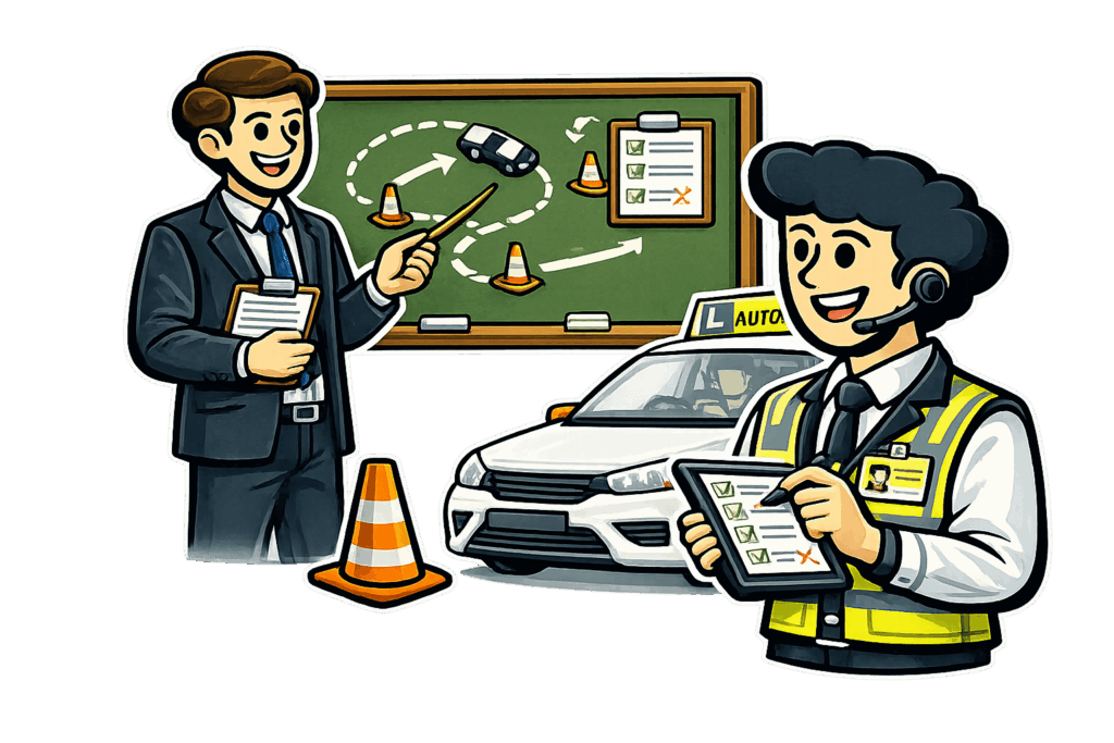 Curso de examinador de tráfico